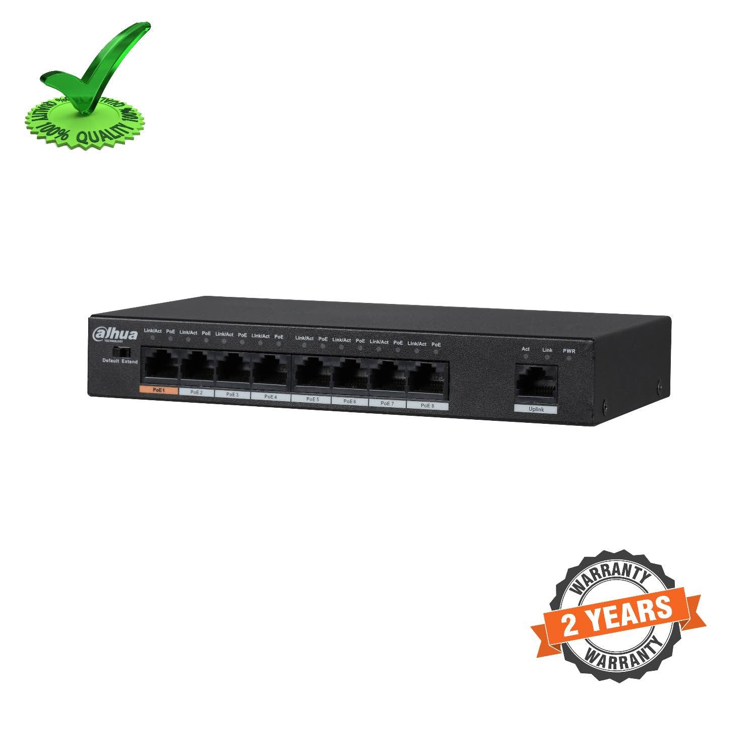 Dahua DH-PFS3009-8ET-96 8-Port PoE Switch Dahua DH-PFS3009-8ET-96 8-Port PoE Switch